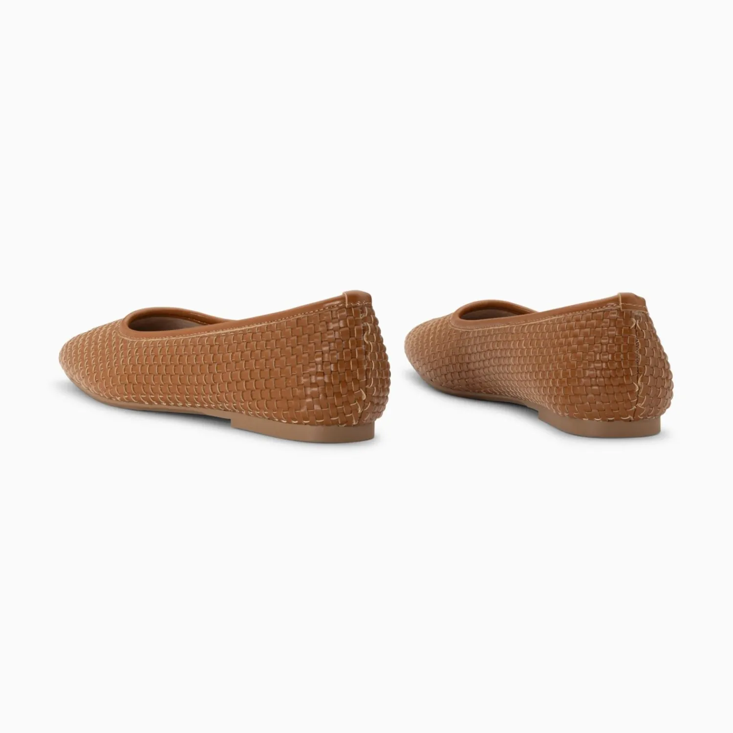 Vanessa Wu Mocassins, Derbies, Ballerines>Ballerines Provence Tressees Camel