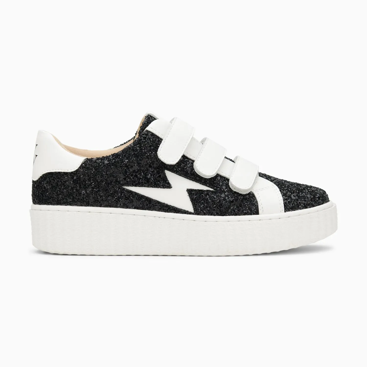 Vanessa Wu Sneakers>Baskets Eclair Marielle A Paillettes Noires