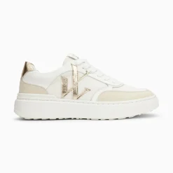 Vanessa Wu Sneakers>Baskets Monogramme Valentine Or