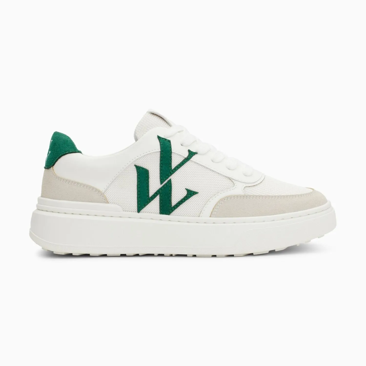 Vanessa Wu Sneakers>Baskets Monogramme Valentine Vertes