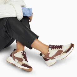 Vanessa Wu Sneakers>Baskets Shelly Prune A Semelle Graphique