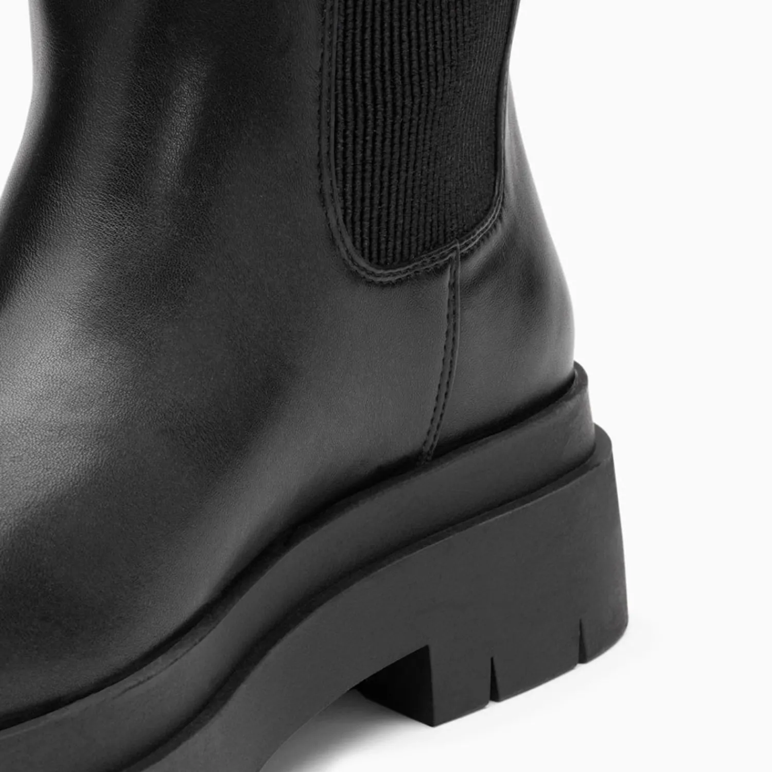 Vanessa Wu Bottes, Cuissardes>Bottes Jessica Noires A Semelles Crantees