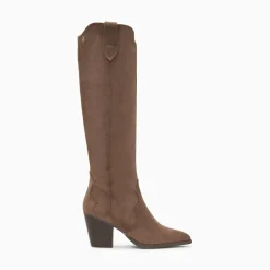 Vanessa Wu Bottes, Cuissardes>Bottes Santiags Sharon Taupe A Talon