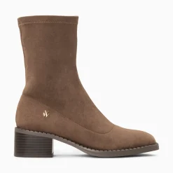 Vanessa Wu Bottines>Bottines Chaussettes Bobby Taupe