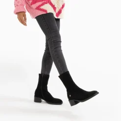 Vanessa Wu Bottines>Bottines Chaussettes Bobby Noires