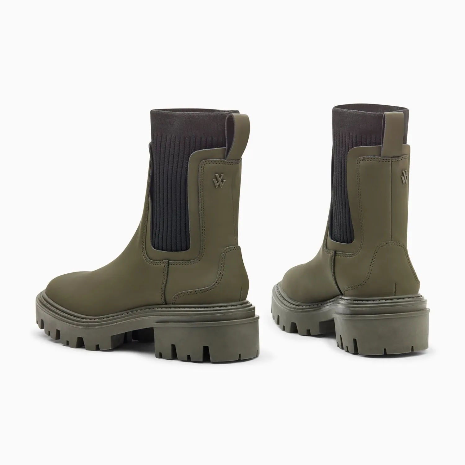 Vanessa Wu Bottines>Bottines De Pluie Coline Kaki