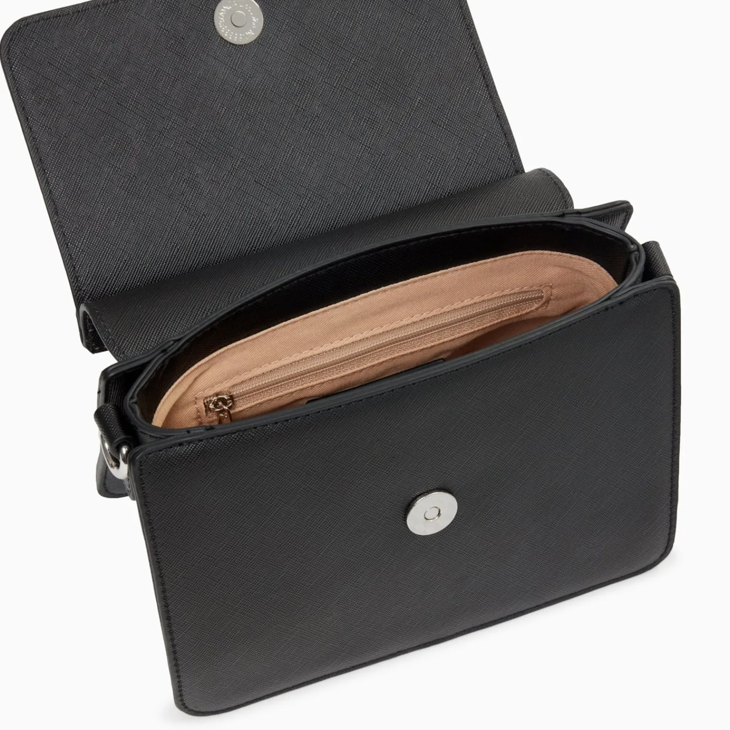 Vanessa Wu Sacs>Mini Sac Trapeze Aurelie Noir A Bandouliere