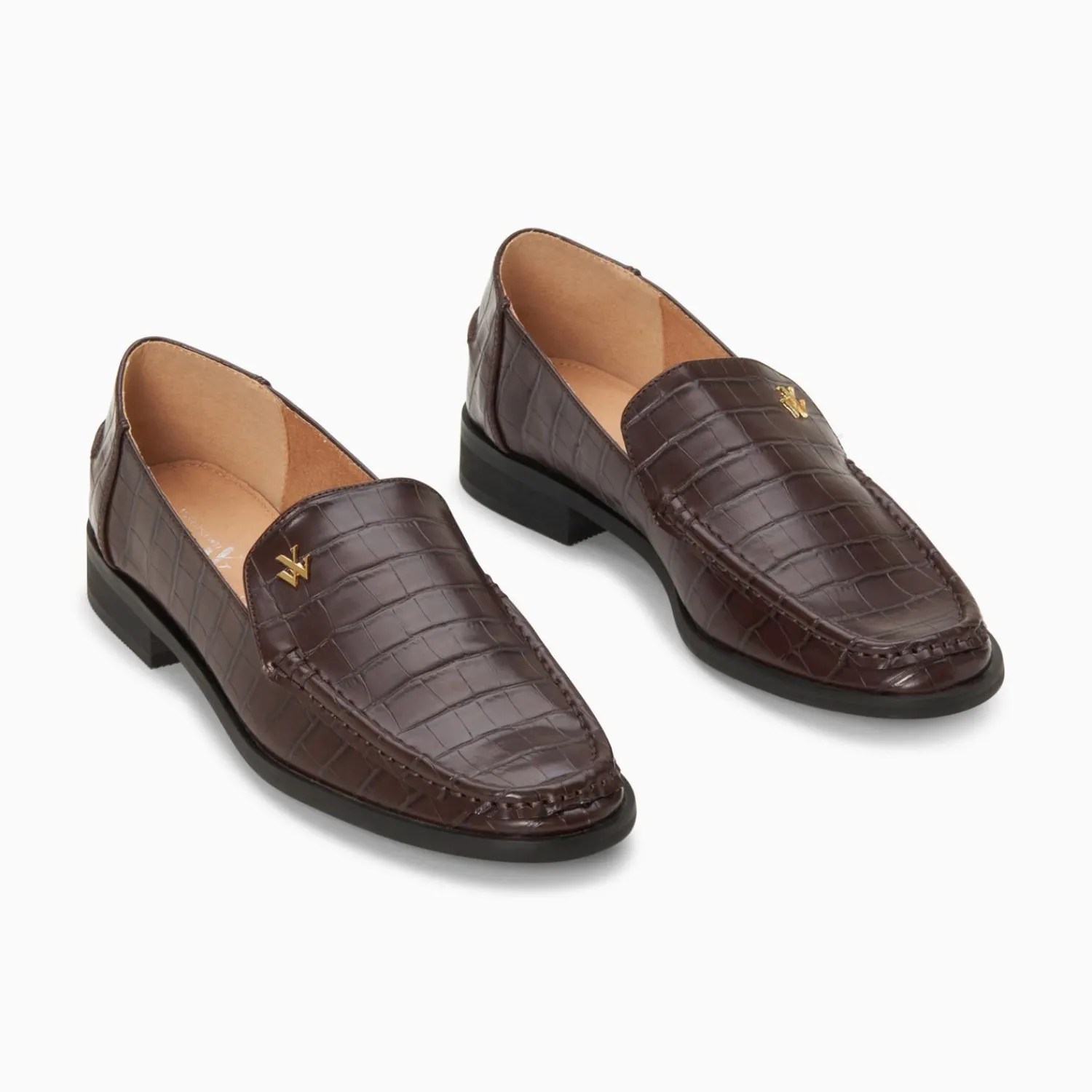 Vanessa Wu Mocassins, Derbies, Ballerines>Mocassins Marianne Marron Croco