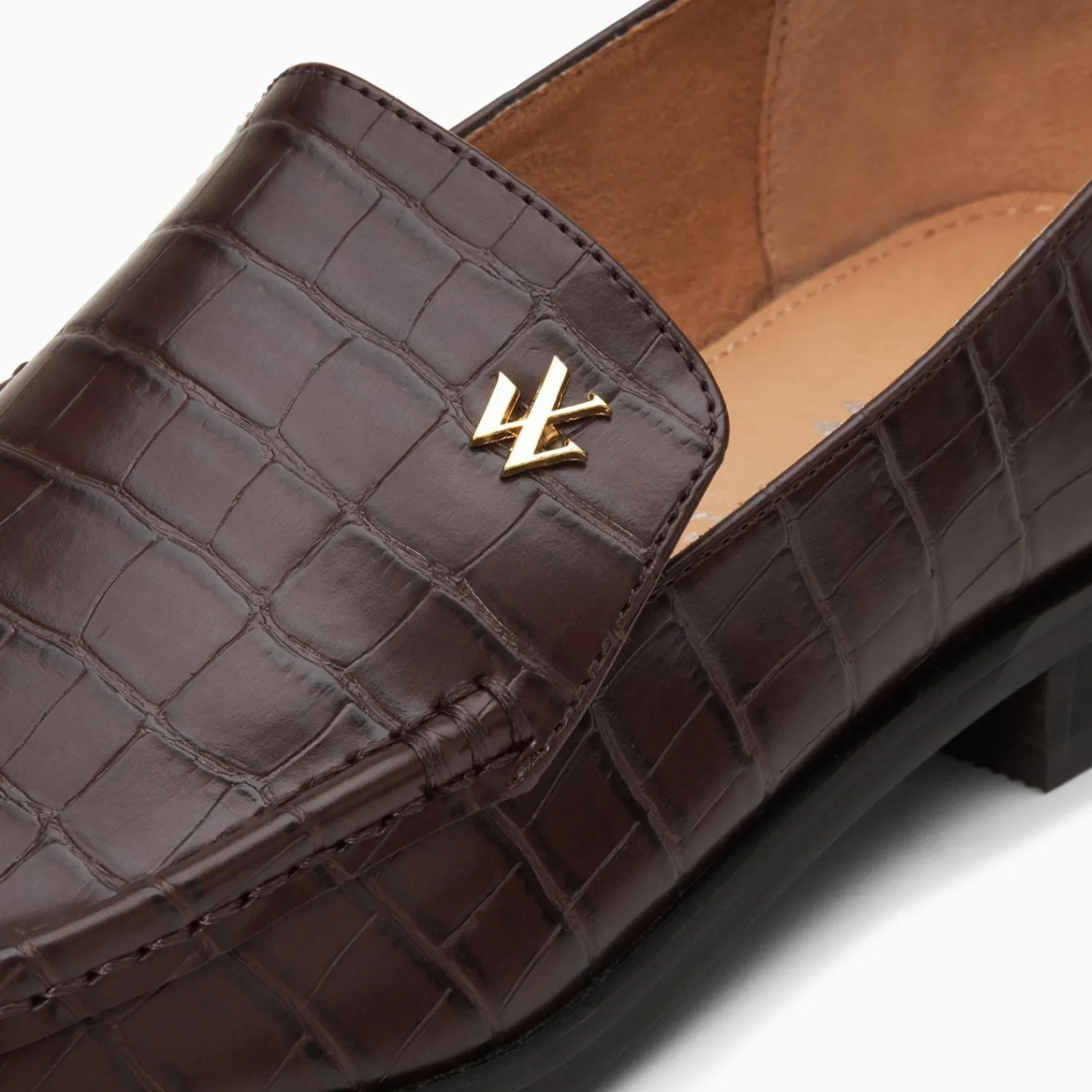 Vanessa Wu Mocassins, Derbies, Ballerines>Mocassins Marianne Marron Croco