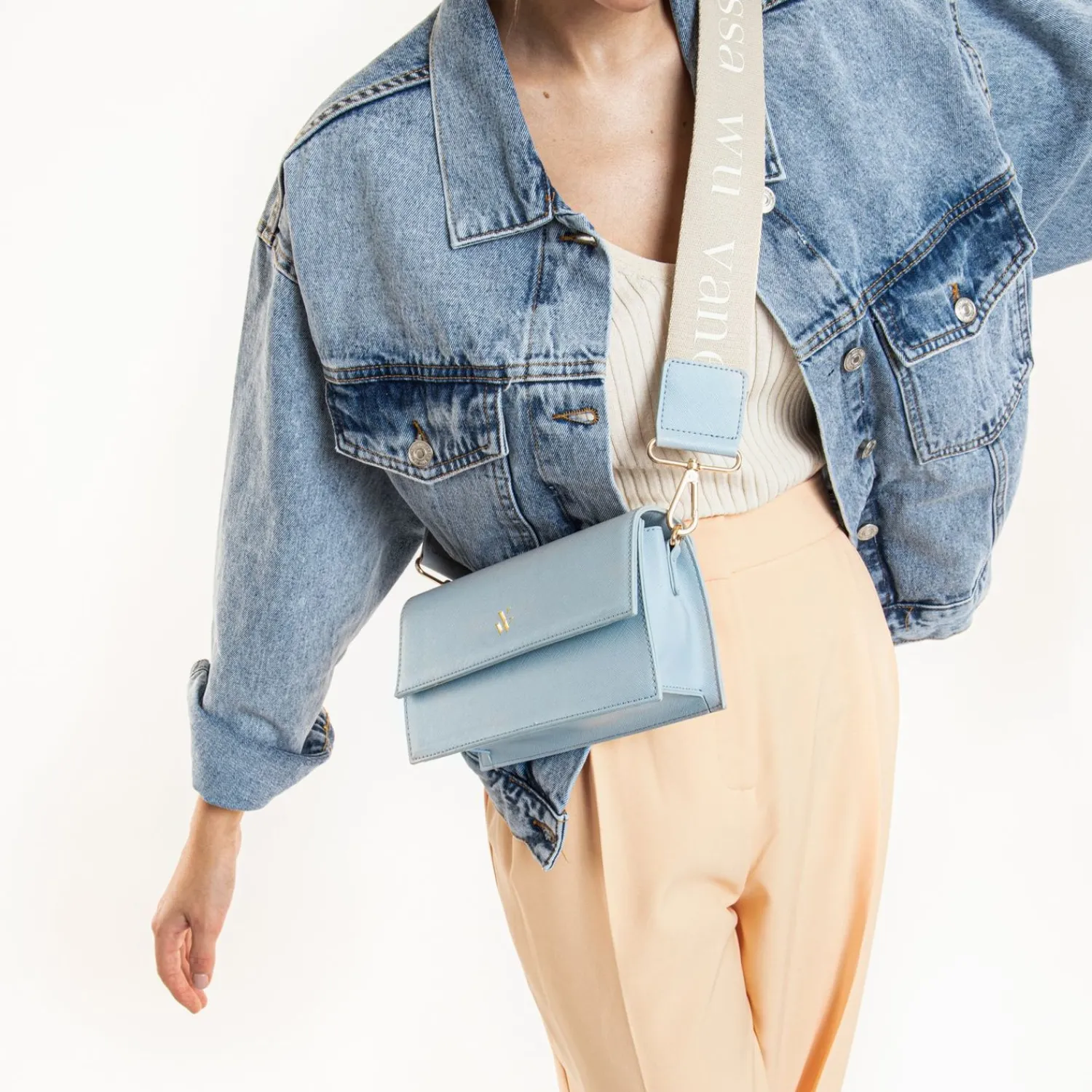 Vanessa Wu Sacs>Petit Sac Lia Bleu A Rabat