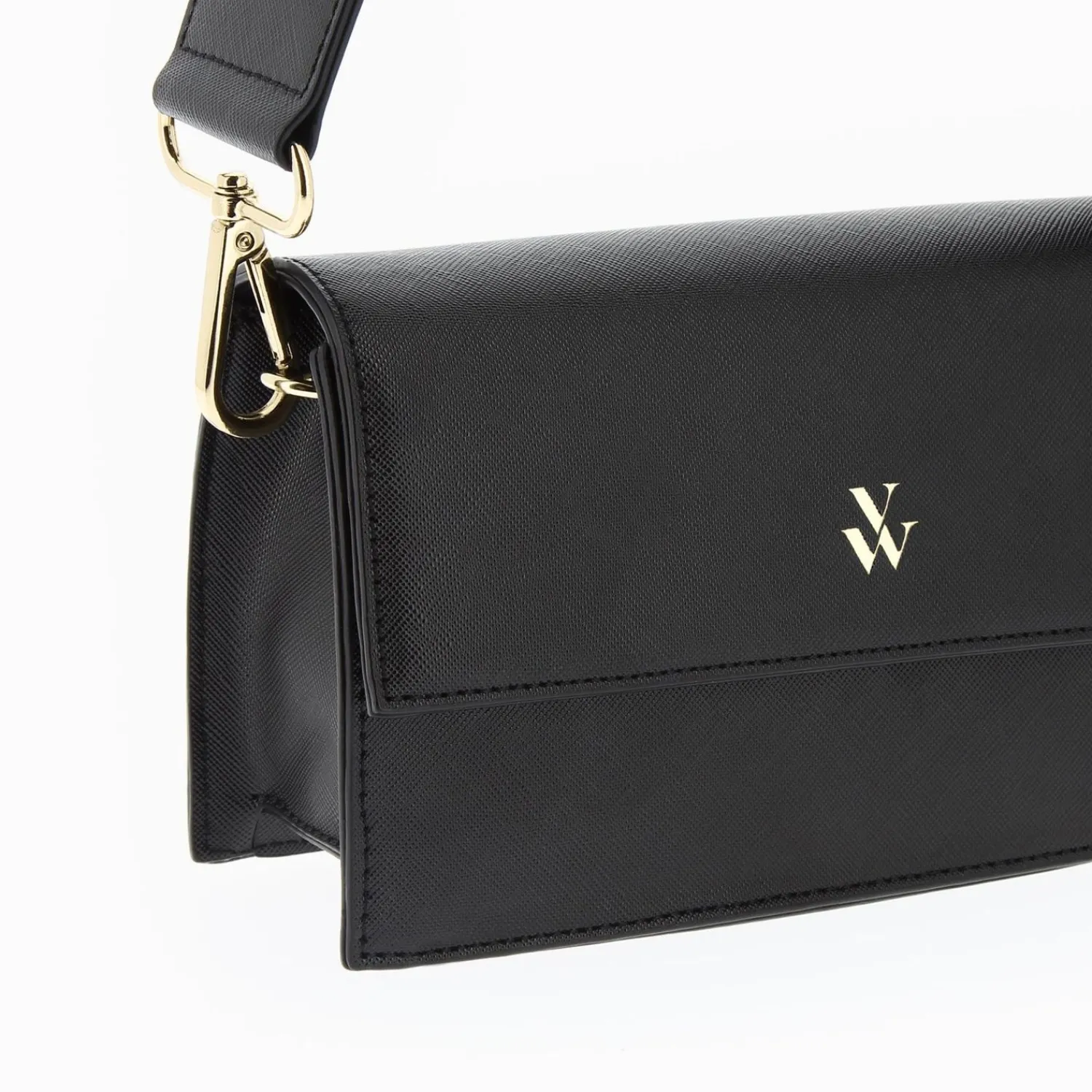Vanessa Wu Sacs>Petit Sac Lia Noir A Rabat