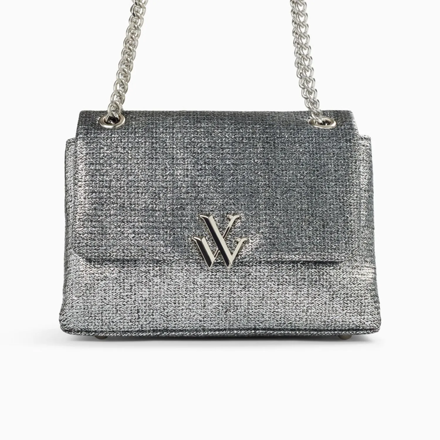 Vanessa Wu Sacs>Sac A Main Naomi Argent A Chaine