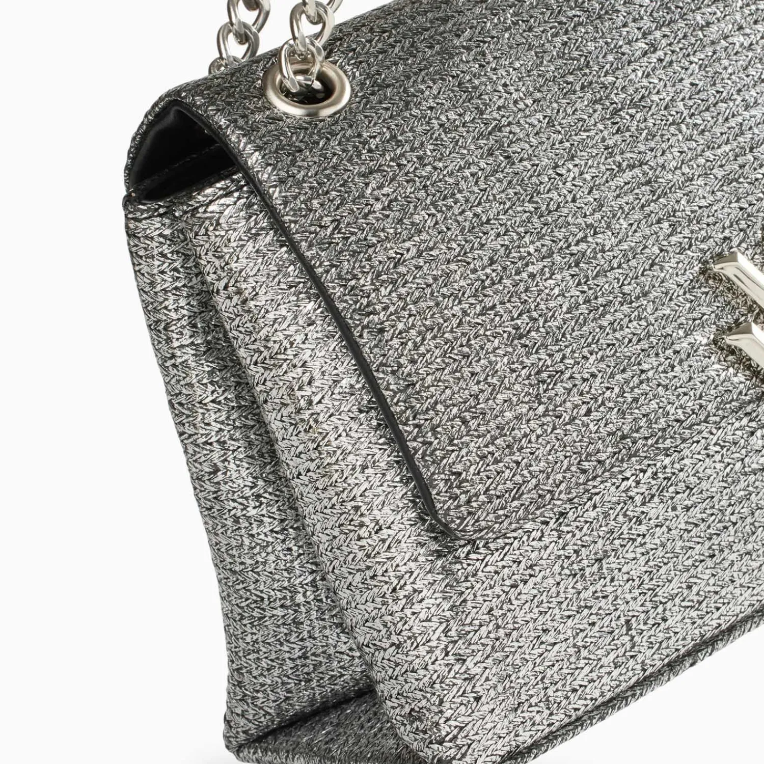 Vanessa Wu Sacs>Sac A Main Naomi Argent A Chaine