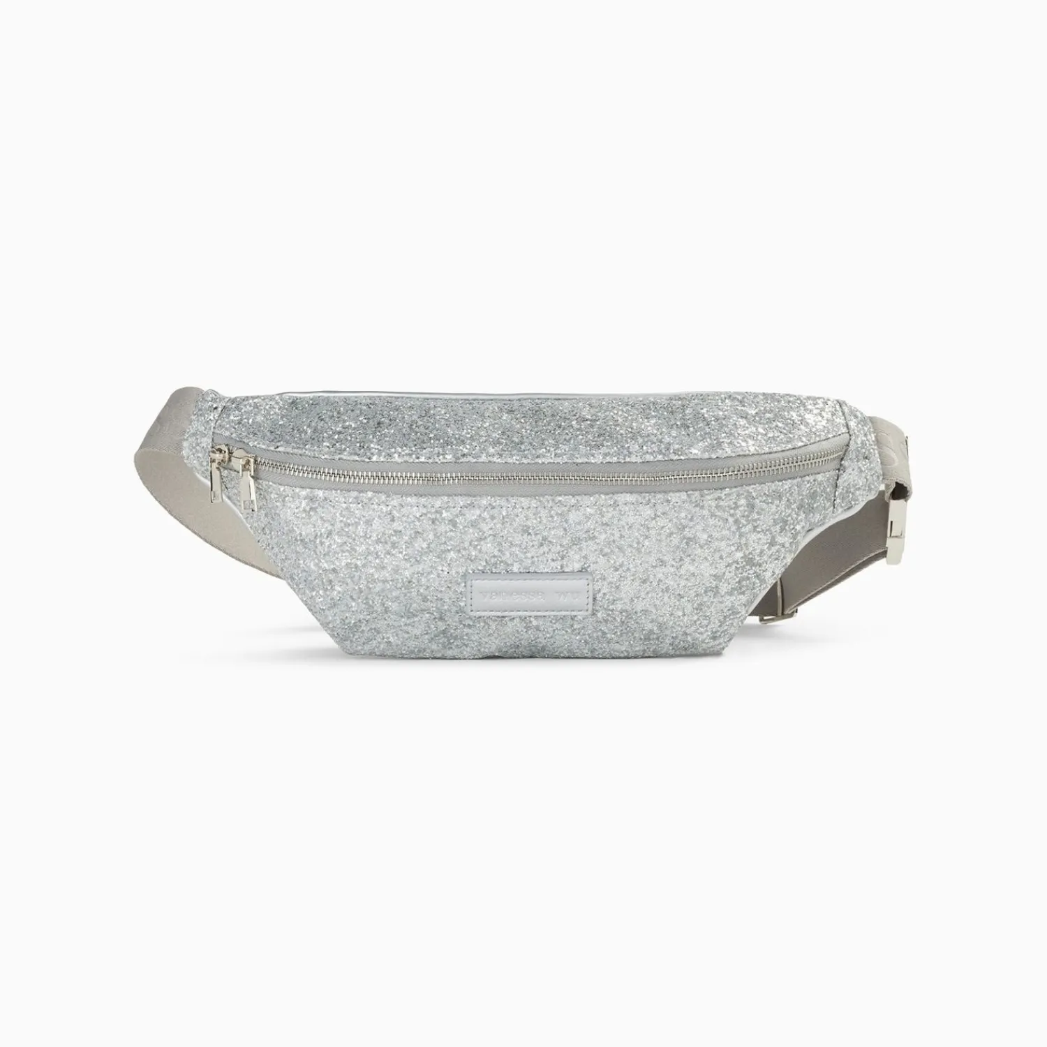 Vanessa Wu Sacs>Sac Banane Lydie Argent A Paillettes