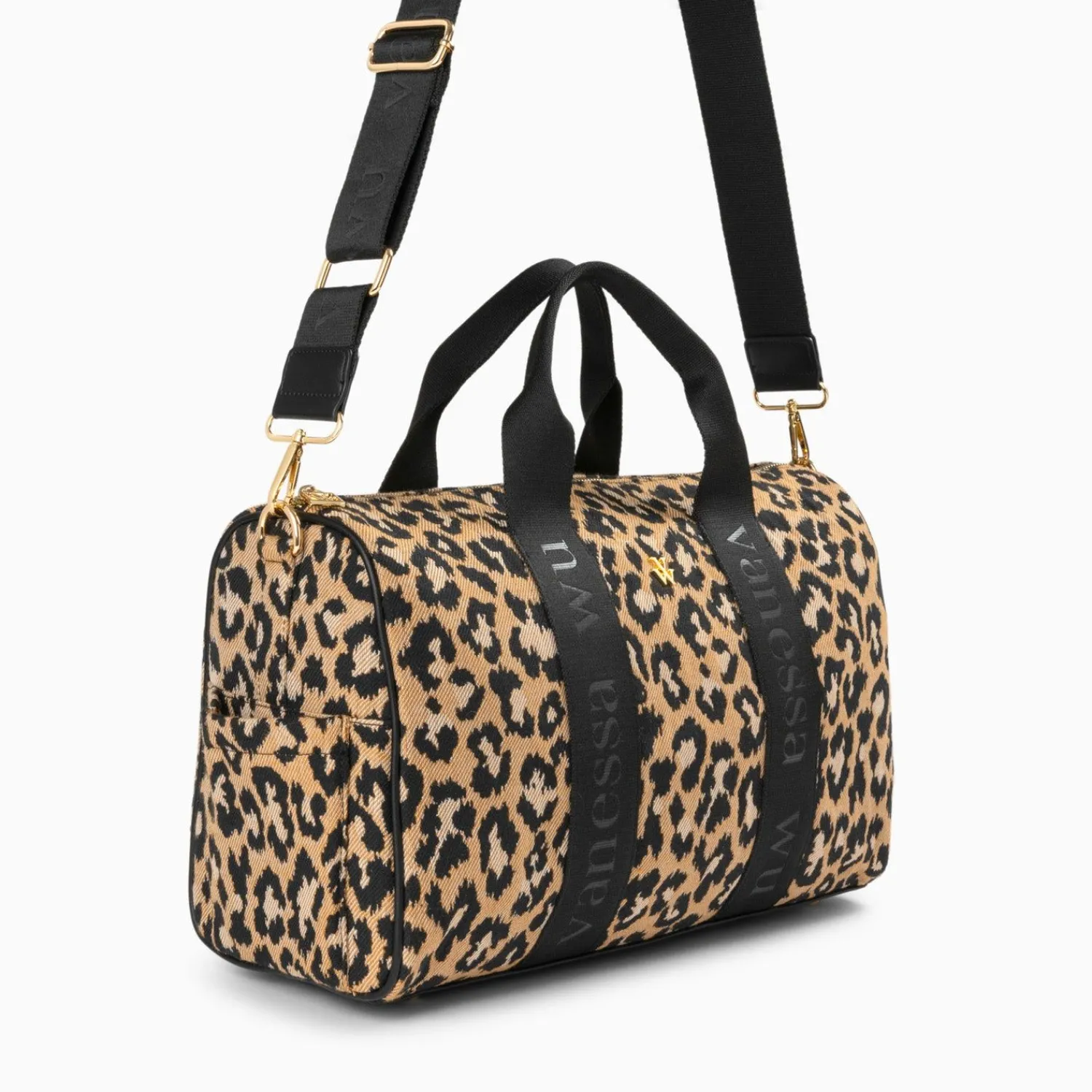 Vanessa Wu Sacs>Sac Week-End Bianca Leopard
