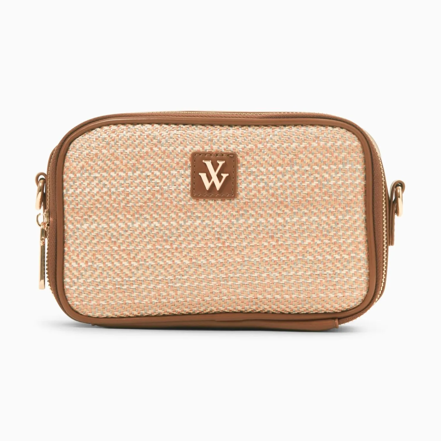 Vanessa Wu Sacs>Sacoche Eryn Marron A Mini Pochette