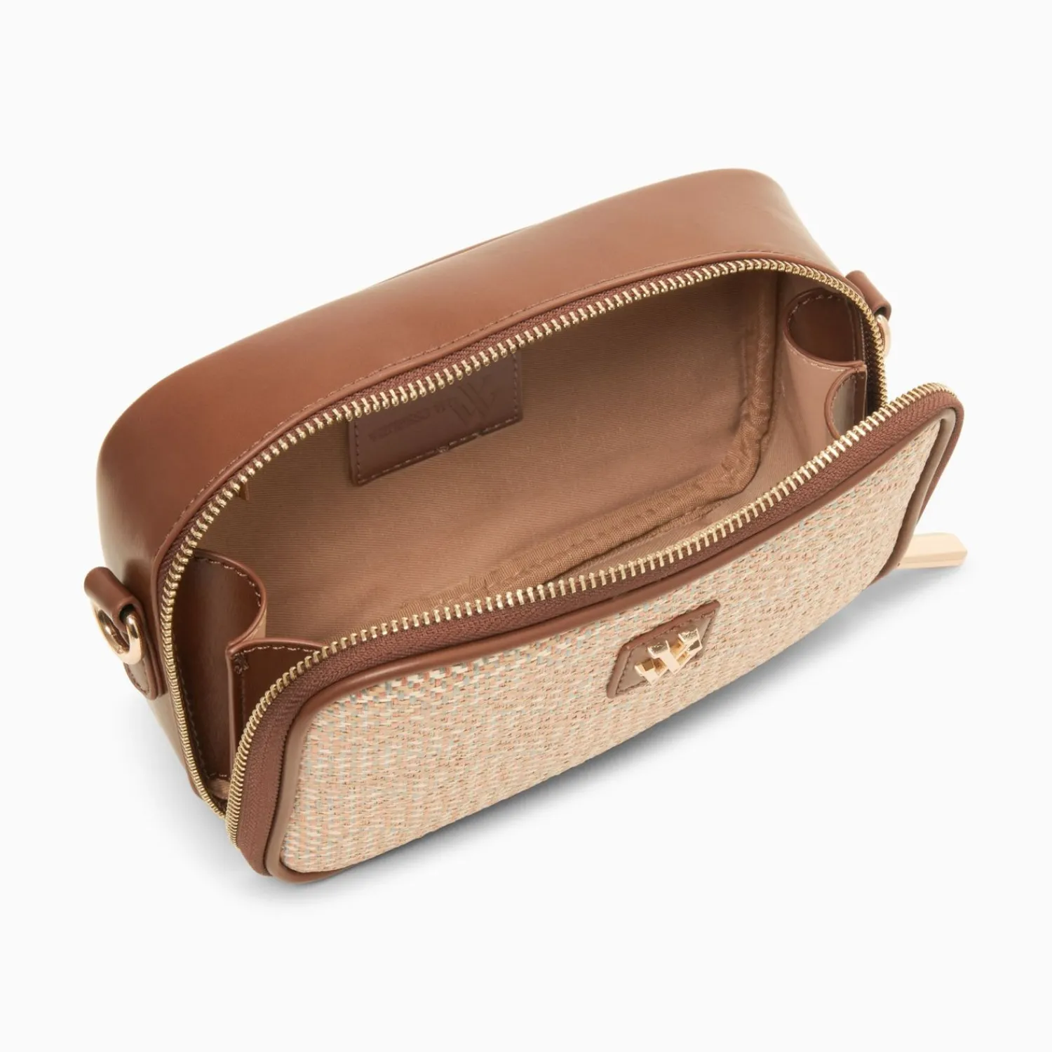Vanessa Wu Sacs>Sacoche Eryn Marron A Mini Pochette